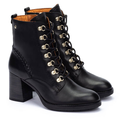 Pikolinos heeled ankle boots with laces PALENCIA W9U-8955