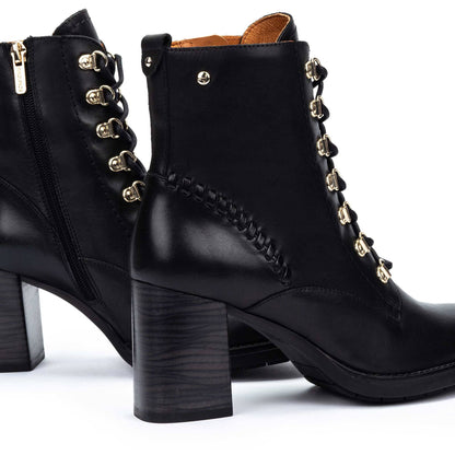 Pikolinos heeled ankle boots with laces PALENCIA W9U-8955