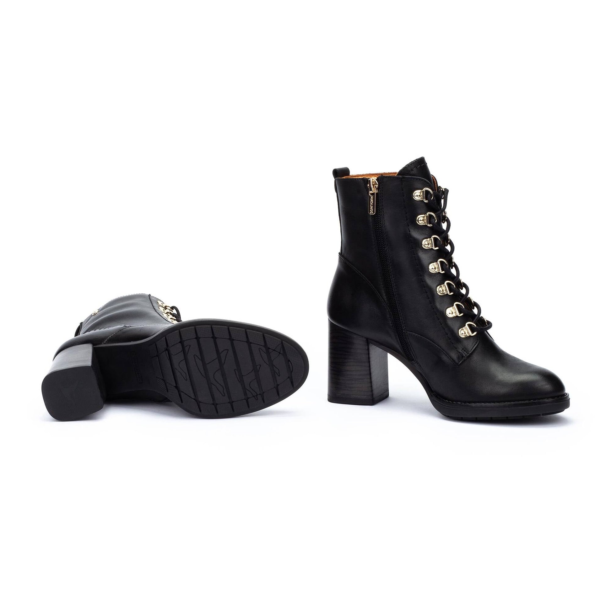 Pikolinos heeled ankle boots with laces PALENCIA W9U-8955