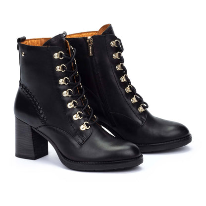 Pikolinos heeled ankle boots with laces PALENCIA W9U-8955