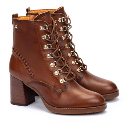 Pikolinos heeled ankle boots with laces PALENCIA W9U-8955