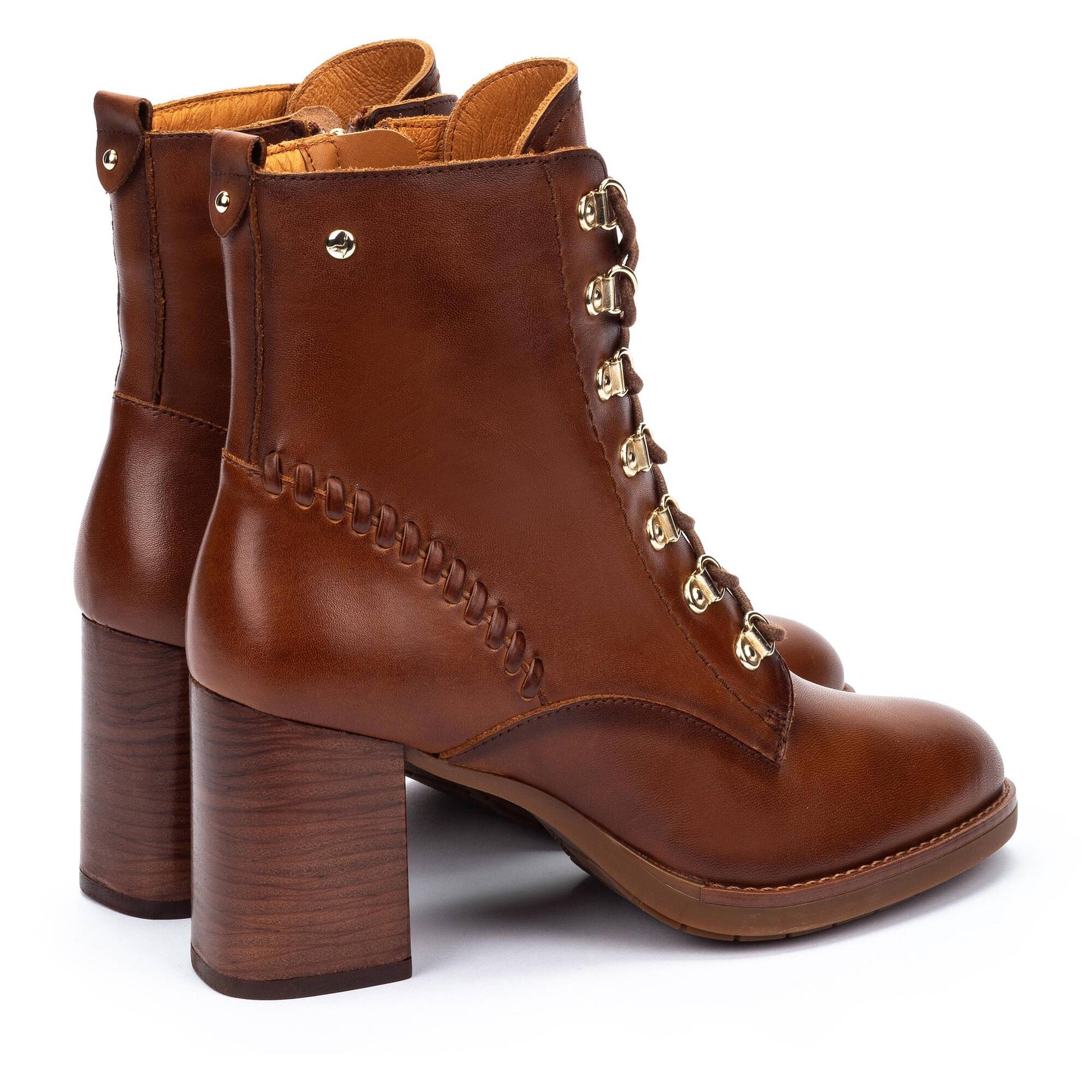 Pikolinos heeled ankle boots with laces PALENCIA W9U-8955