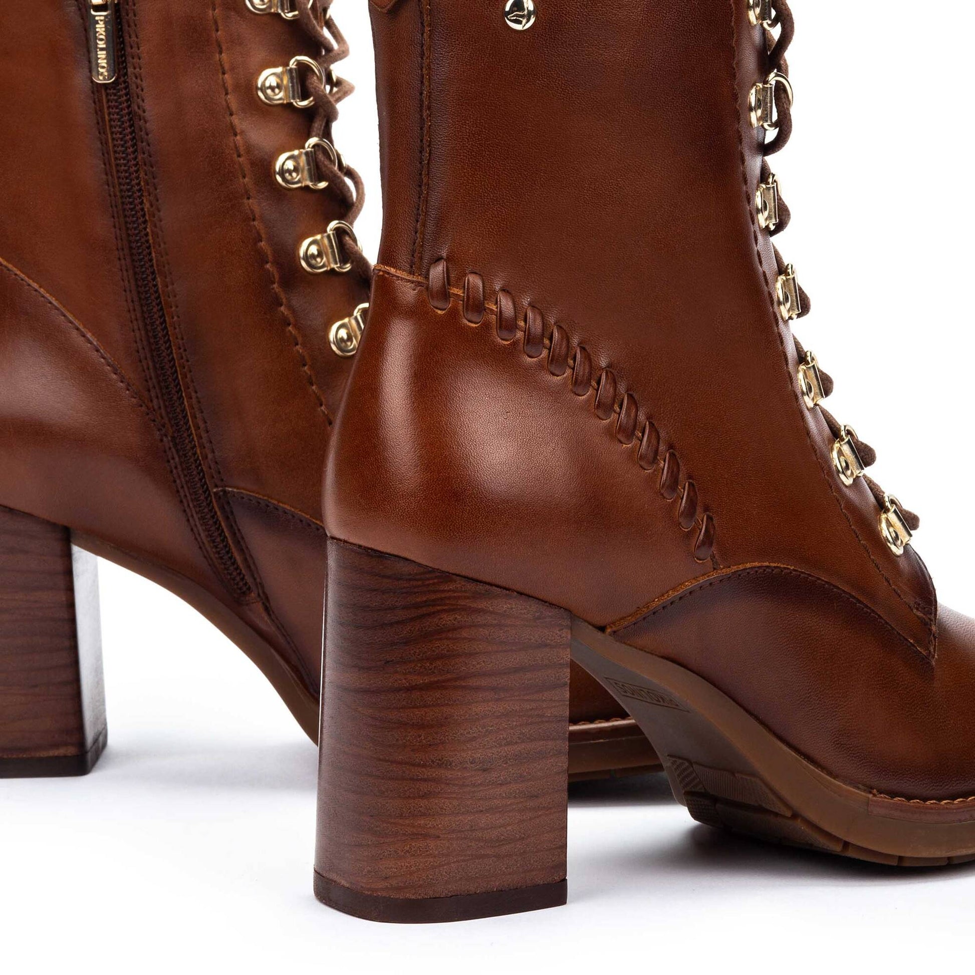 Pikolinos heeled ankle boots with laces PALENCIA W9U-8955