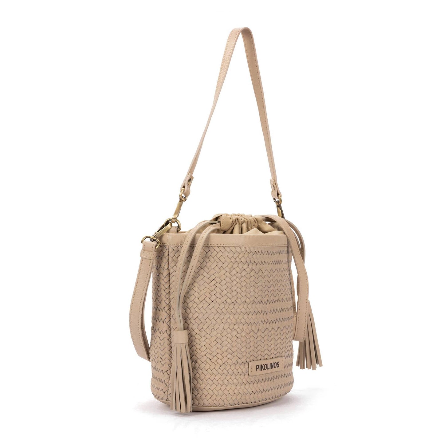 Pikolinos bag with drawstring closure and short handle WHA-540