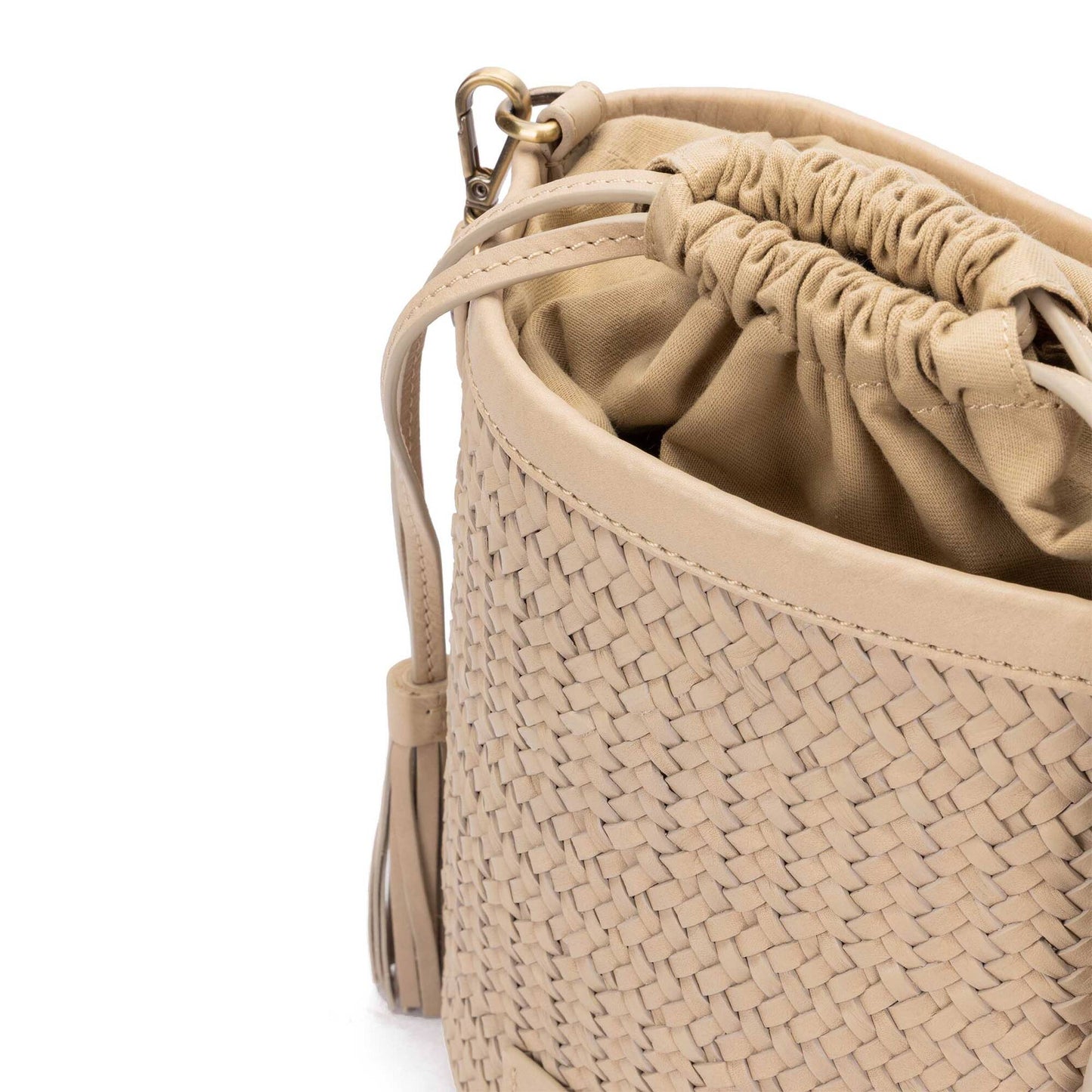 Pikolinos bag with drawstring closure and short handle WHA-540