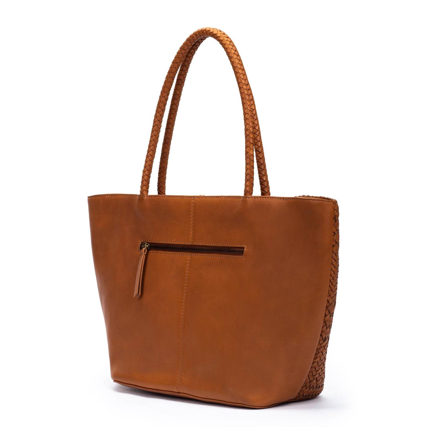 Pikolinos braided leather tote bag WHA-377