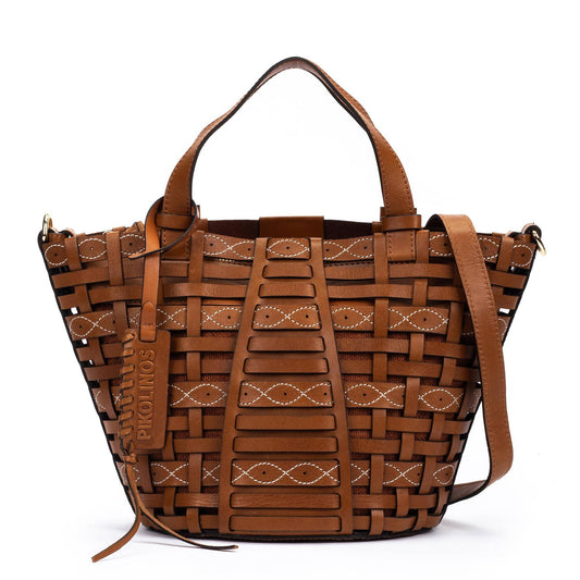 Pikolinos tote bag with magnetic closure and double handle WHA-390