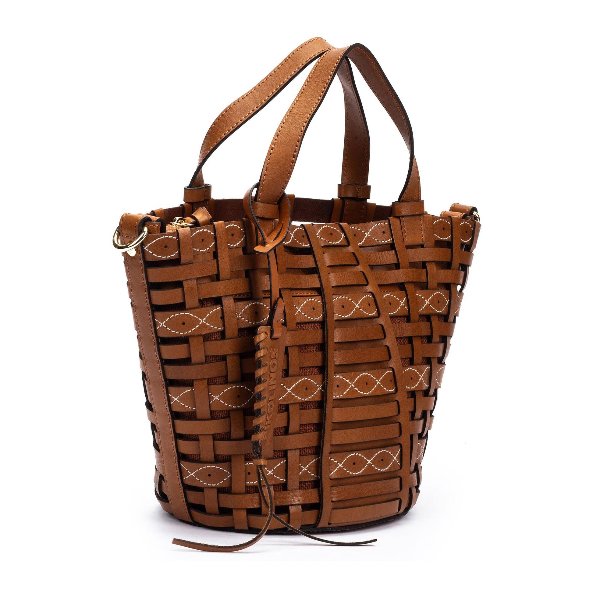 Pikolinos tote bag with magnetic closure and double handle WHA-390