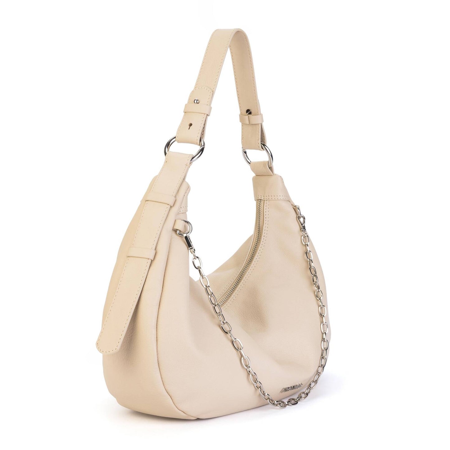 Pikolinos hobo bag with zipper closure and two pockets WHA-674