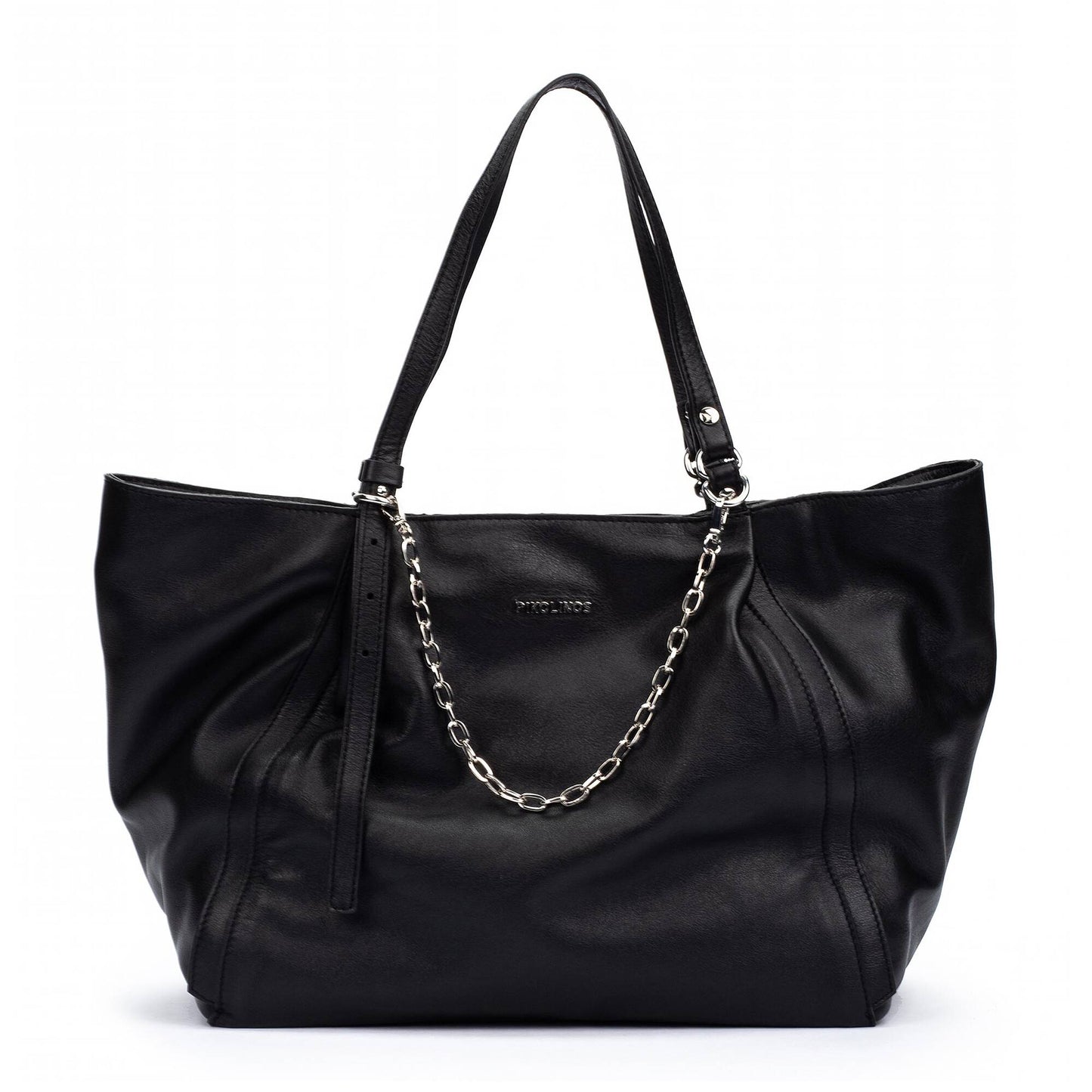 Pikolinos shopper bag with zipper closure and double handle WHA-389