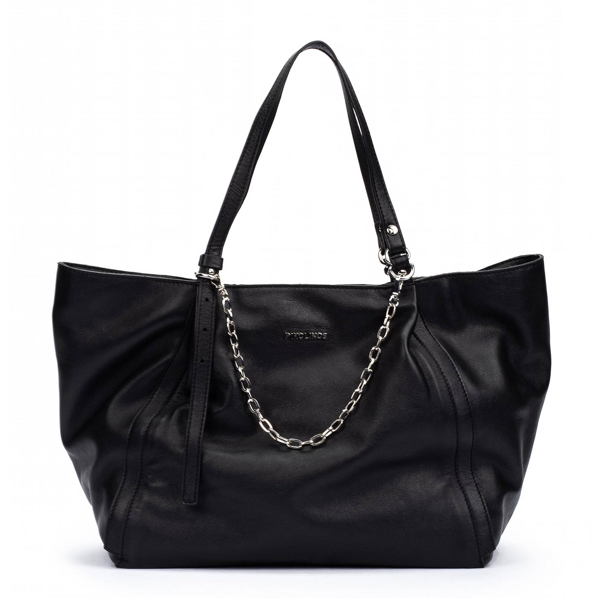 Pikolinos shopper bag with zipper closure and double handle WHA-389