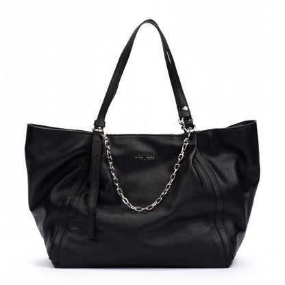 Pikolinos shopper bag with zipper closure and double handle WHA-389