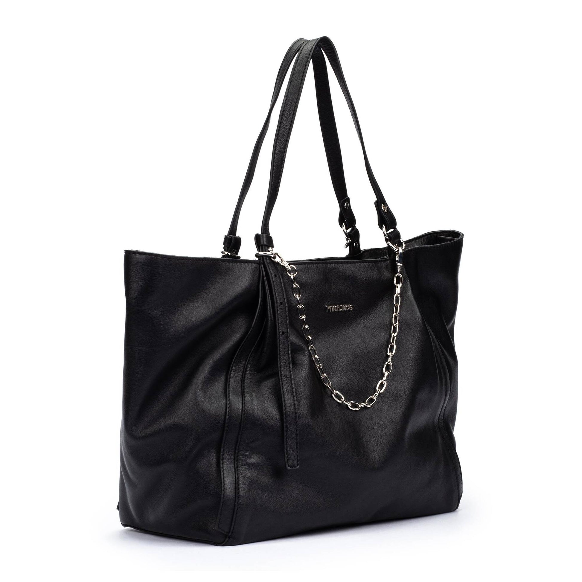 Pikolinos shopper bag with zipper closure and double handle WHA-389