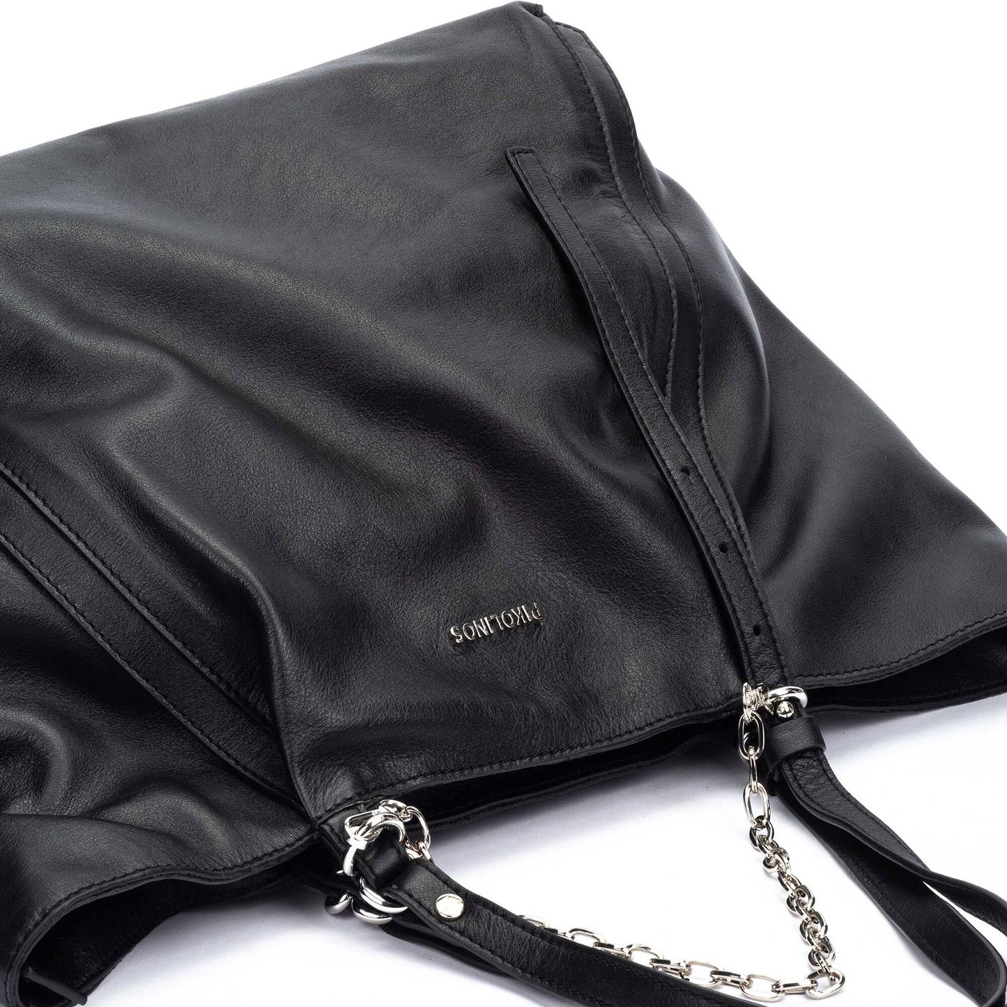 Pikolinos shopper bag with zipper closure and double handle WHA-389