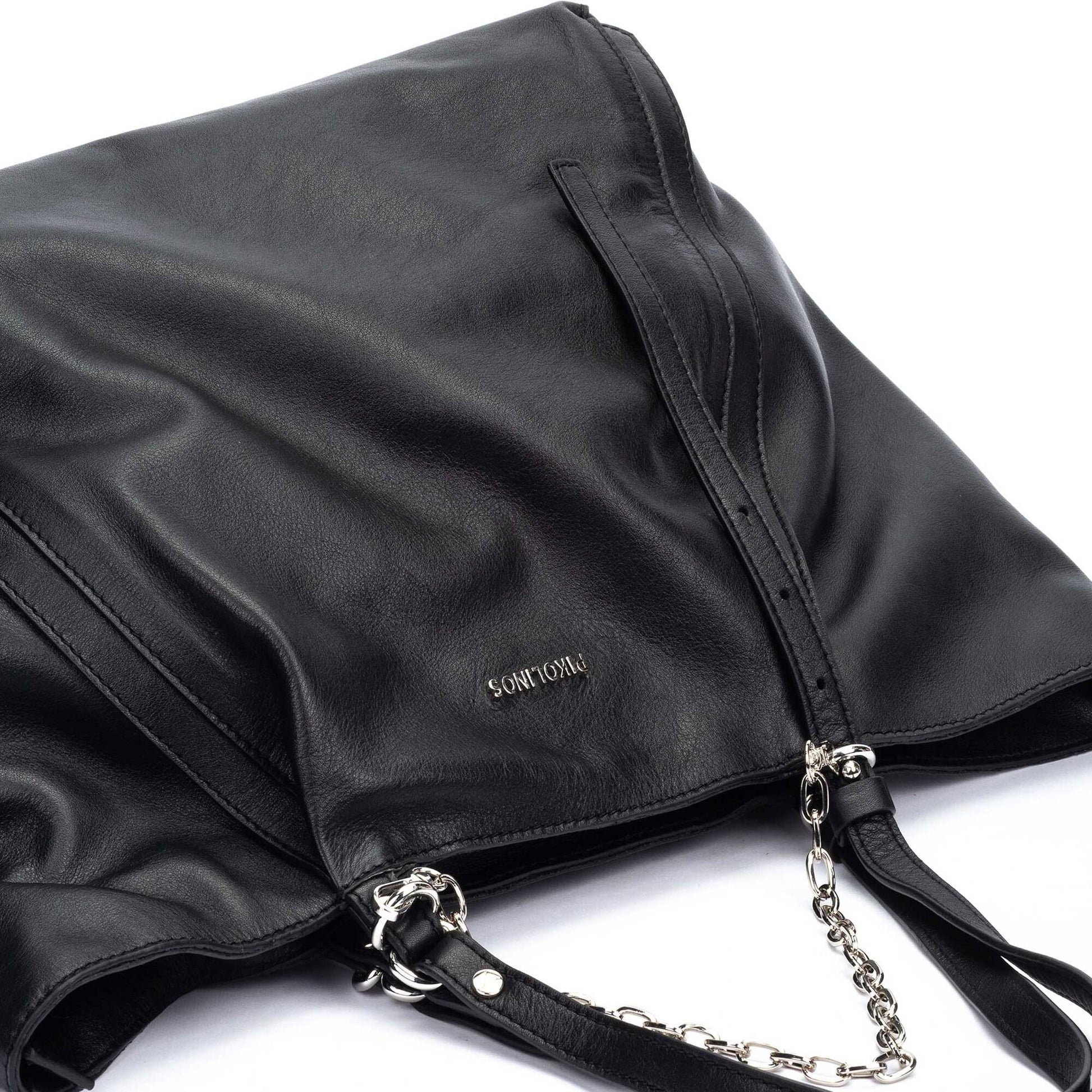 Pikolinos shopper bag with zipper closure and double handle WHA-389