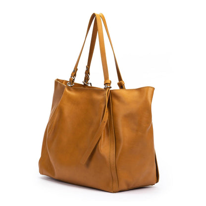 Pikolinos shopper bag with zipper closure and double handle WHA-389