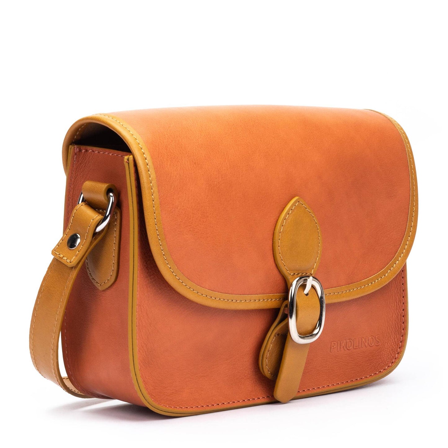 Pikolinos crossbody bag with magnetic closure and long strap WHA-1140