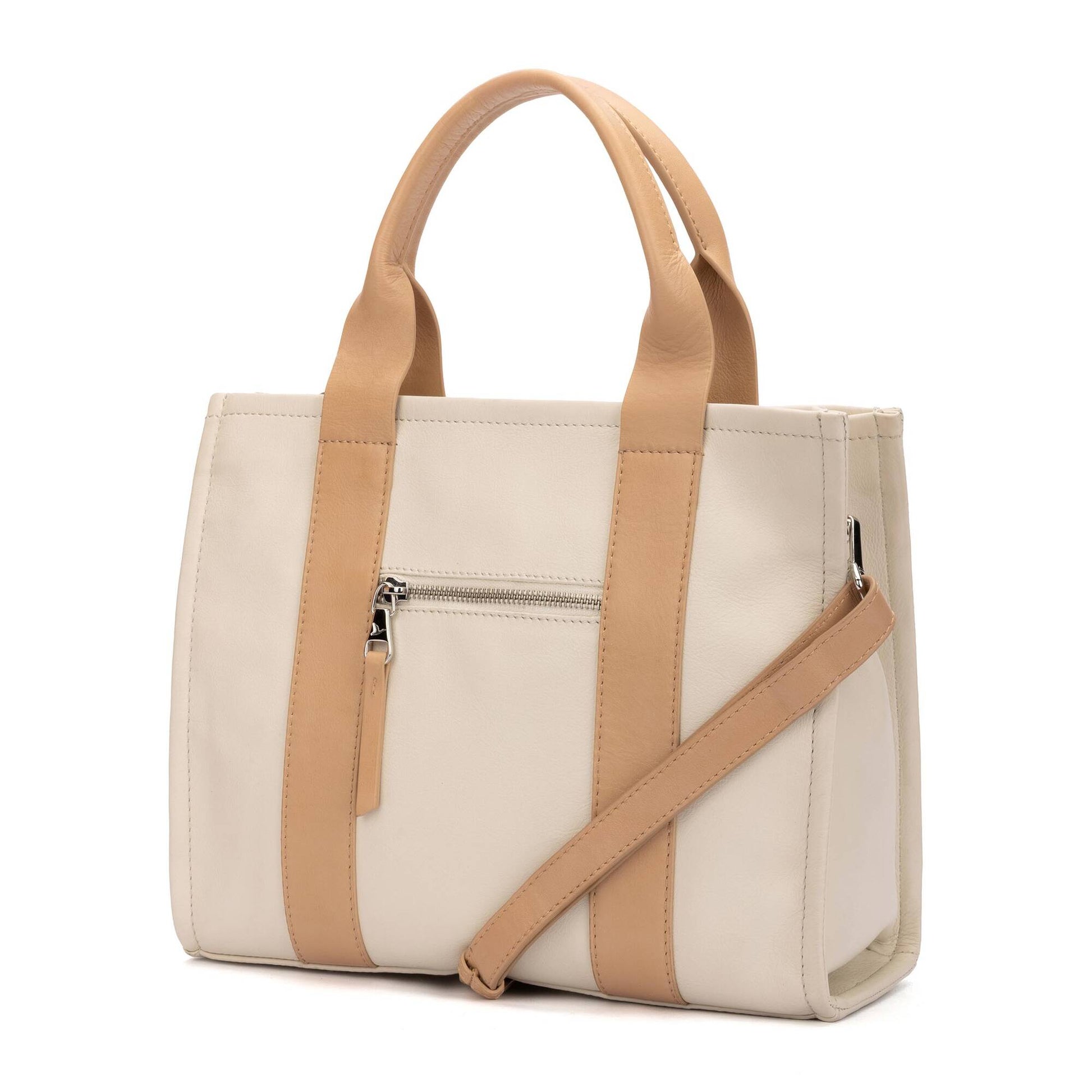 Pikolinos shopper bag with zipper closure and double handles WHA-376