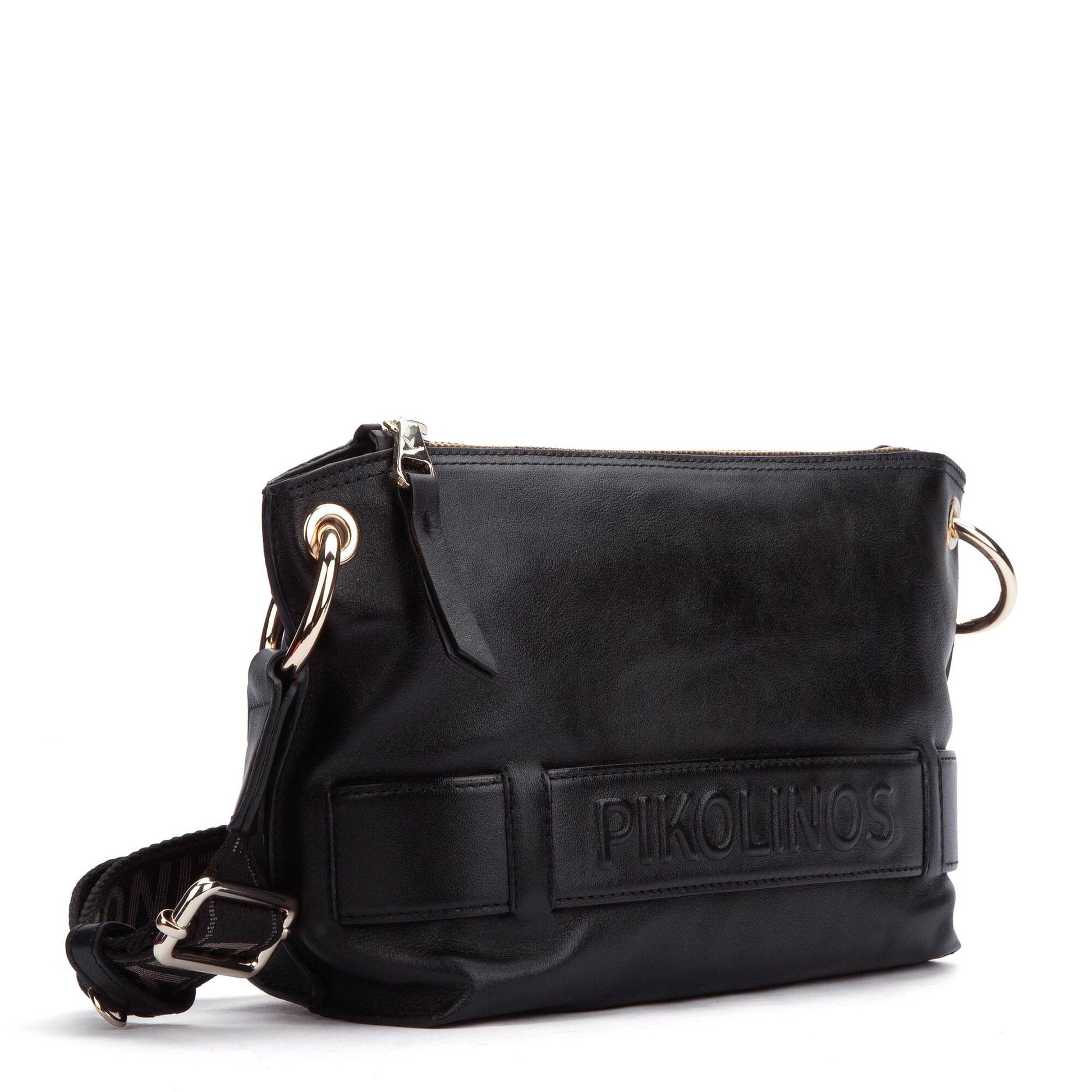 Pikolinos rectangular crossbody bag with zipper closure WHA-1110