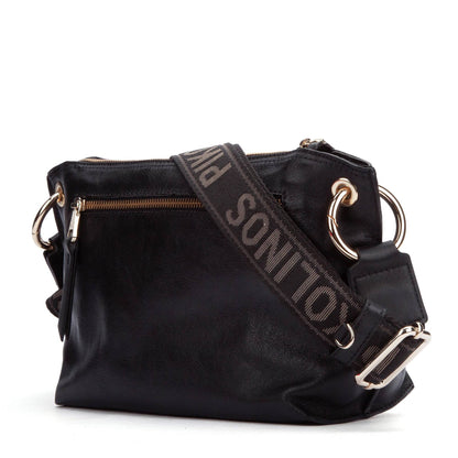 Pikolinos rectangular crossbody bag with zipper closure WHA-1110