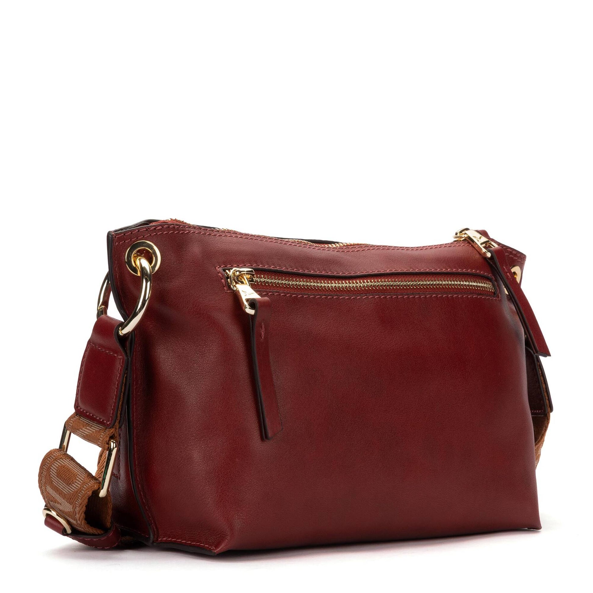 Pikolinos rectangular crossbody bag with zipper closure WHA-1110