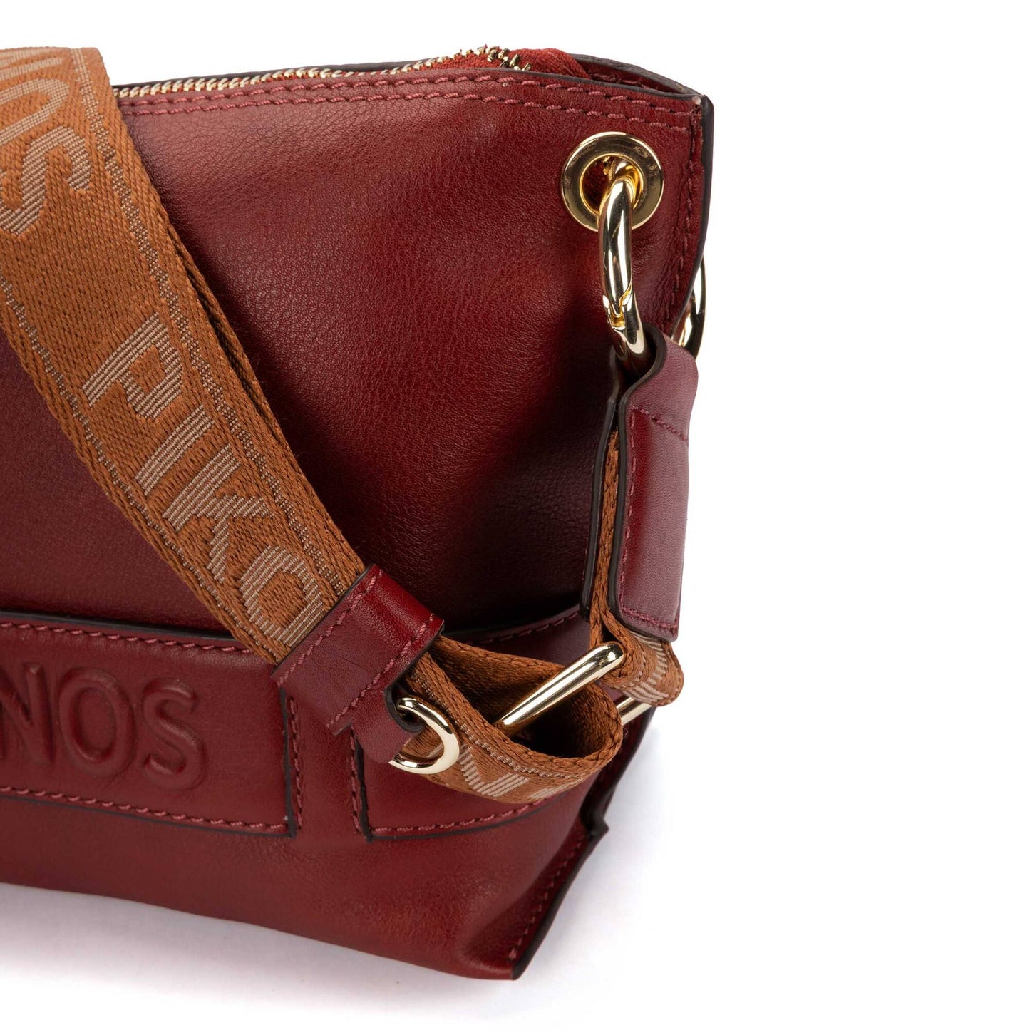 Pikolinos rectangular crossbody bag with zipper closure WHA-1110