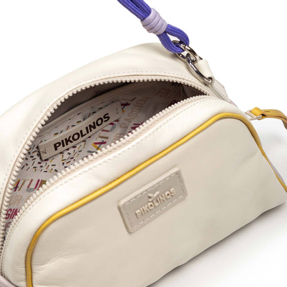 Pikolinos crossbody bag with zipper closure and long handle WHA-1144