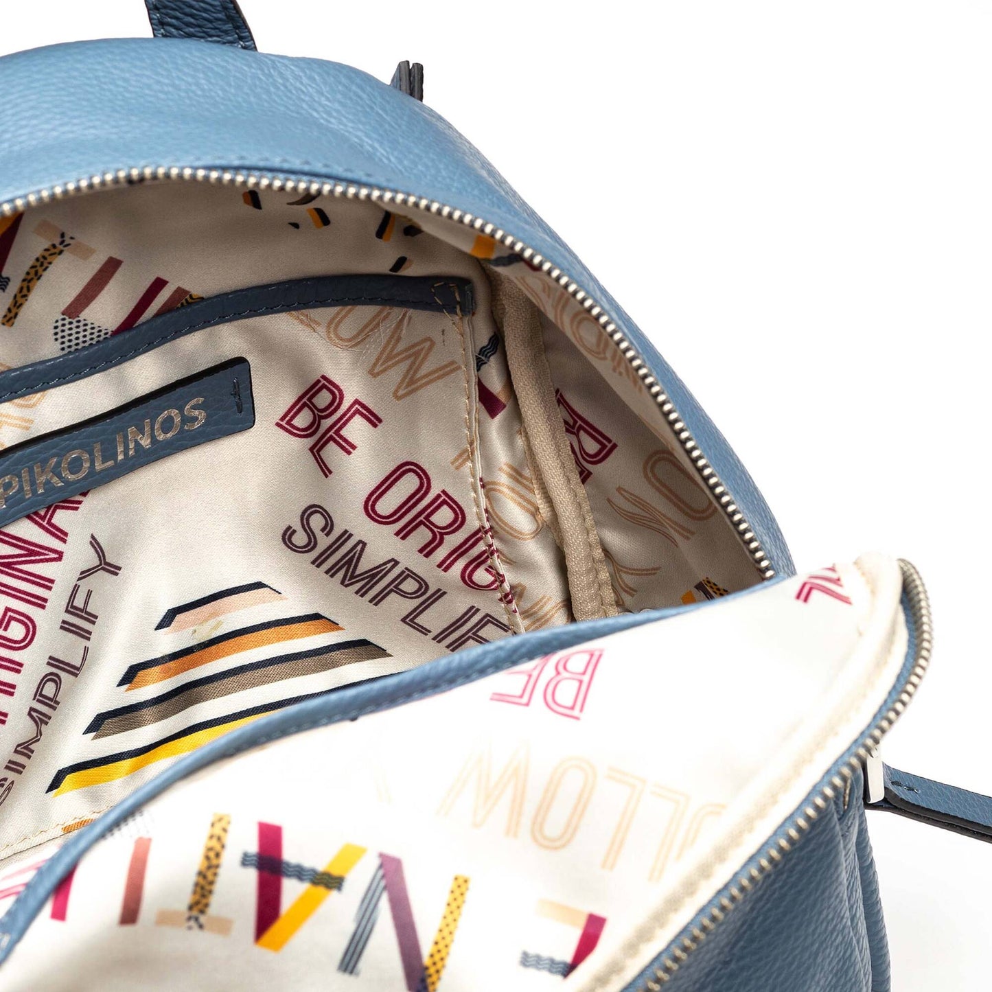 Pikolinos backpack with zipper closure and 2 pockets WHA-786