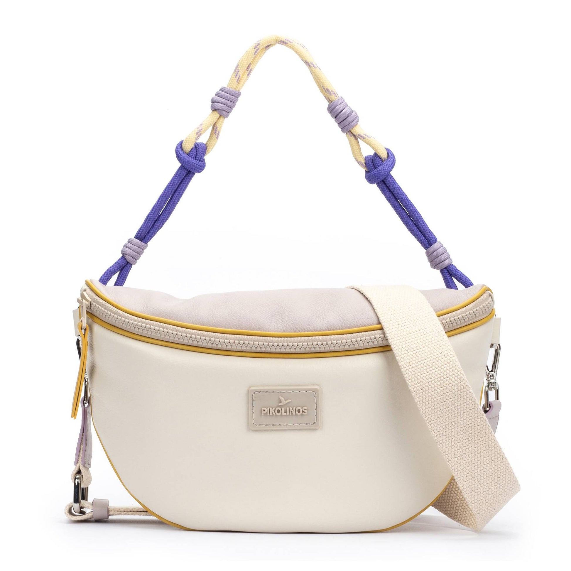 Pikolinos crossbody bag with zipper closure and short handle WHA-1145