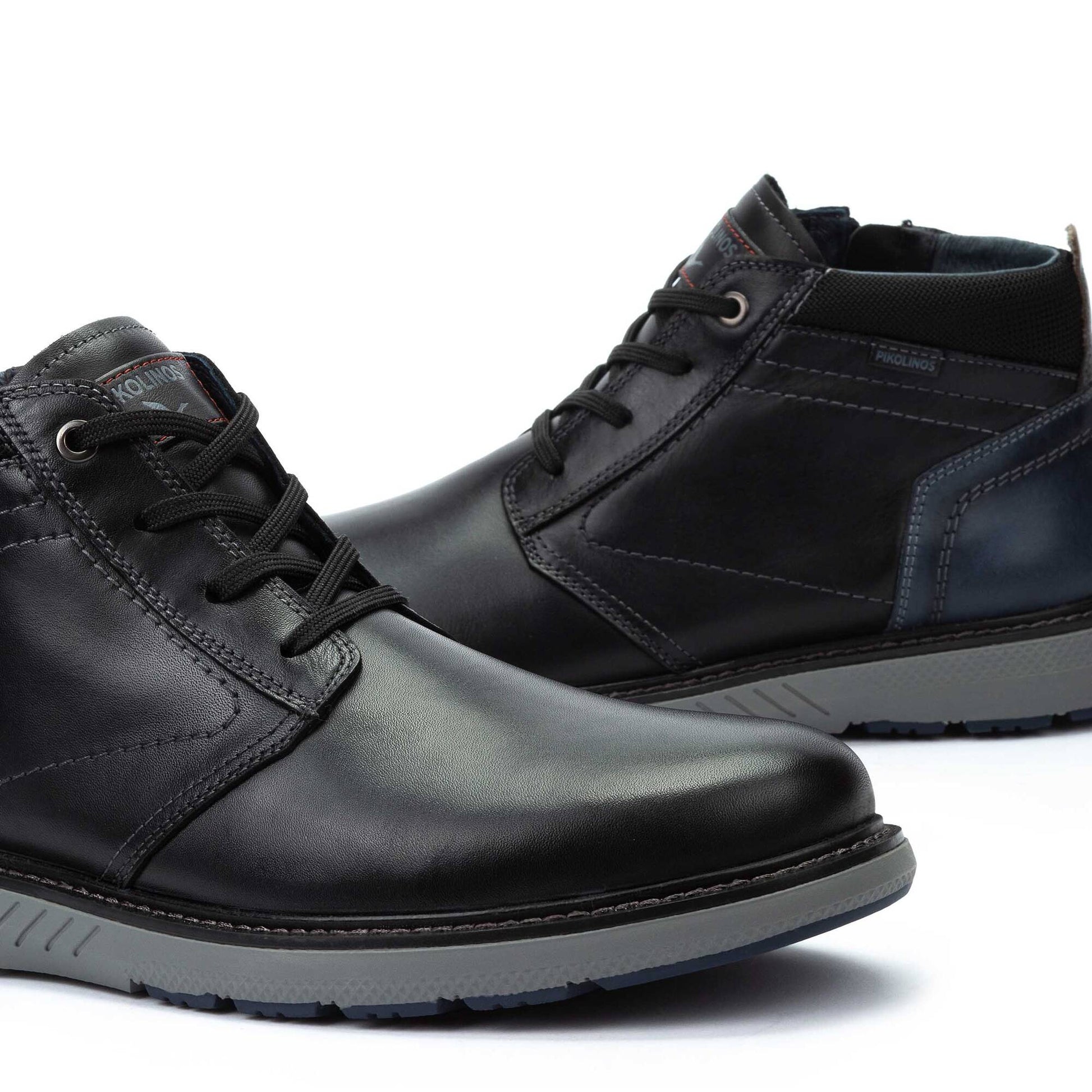 Pikolinos ankle boot with an ultra-light sole and lace fastening. BILBAO M8D-8050C1