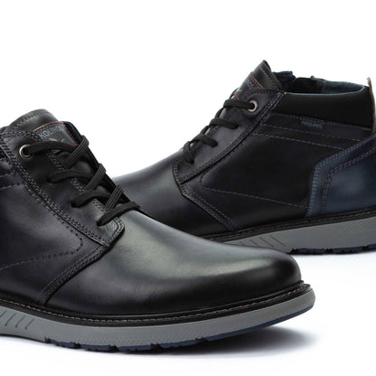 Pikolinos ankle boot with an ultra-light sole and lace fastening. BILBAO M8D-8050C1