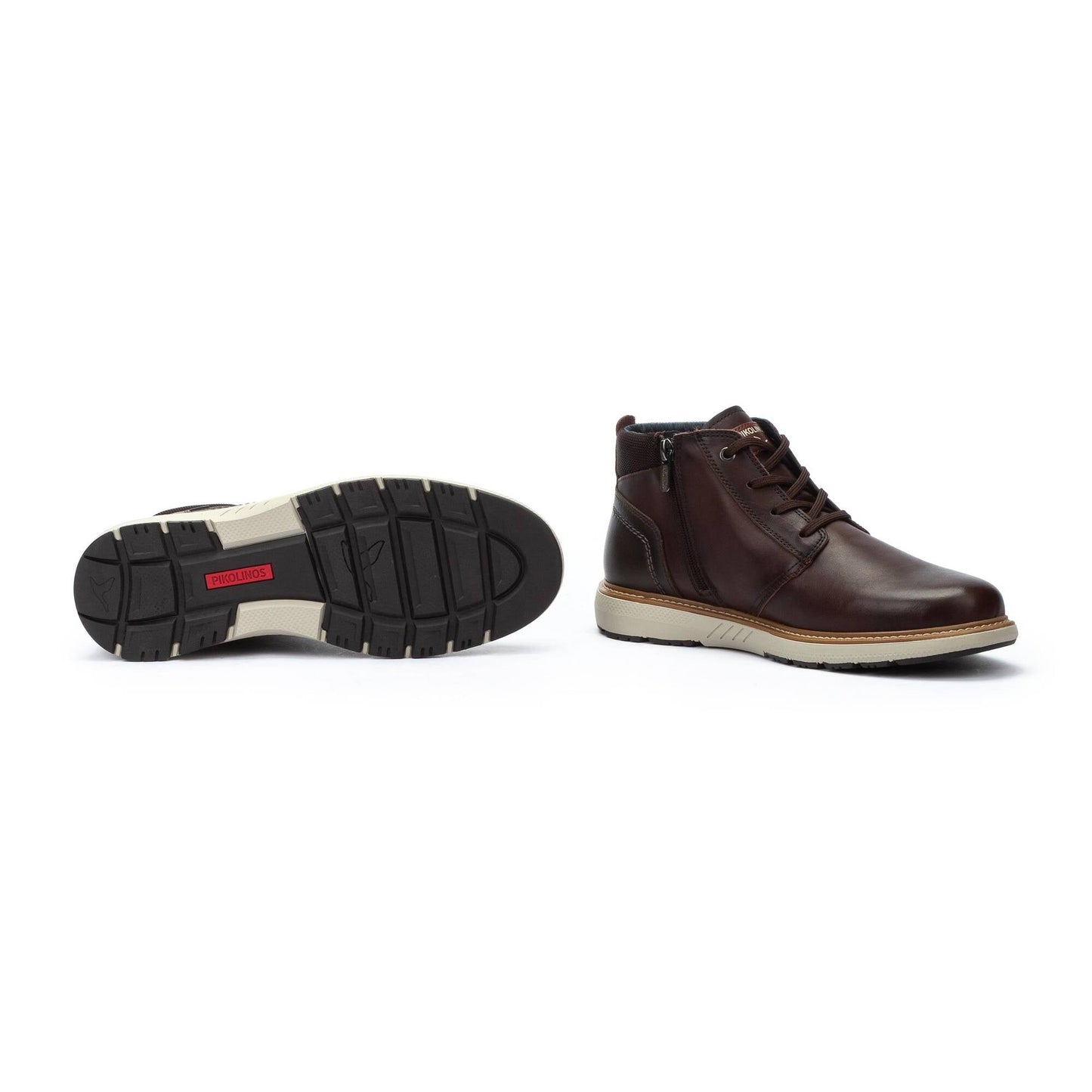 Pikolinos ankle boot with an ultra-light sole and lace fastening. BILBAO M8D-8050C1