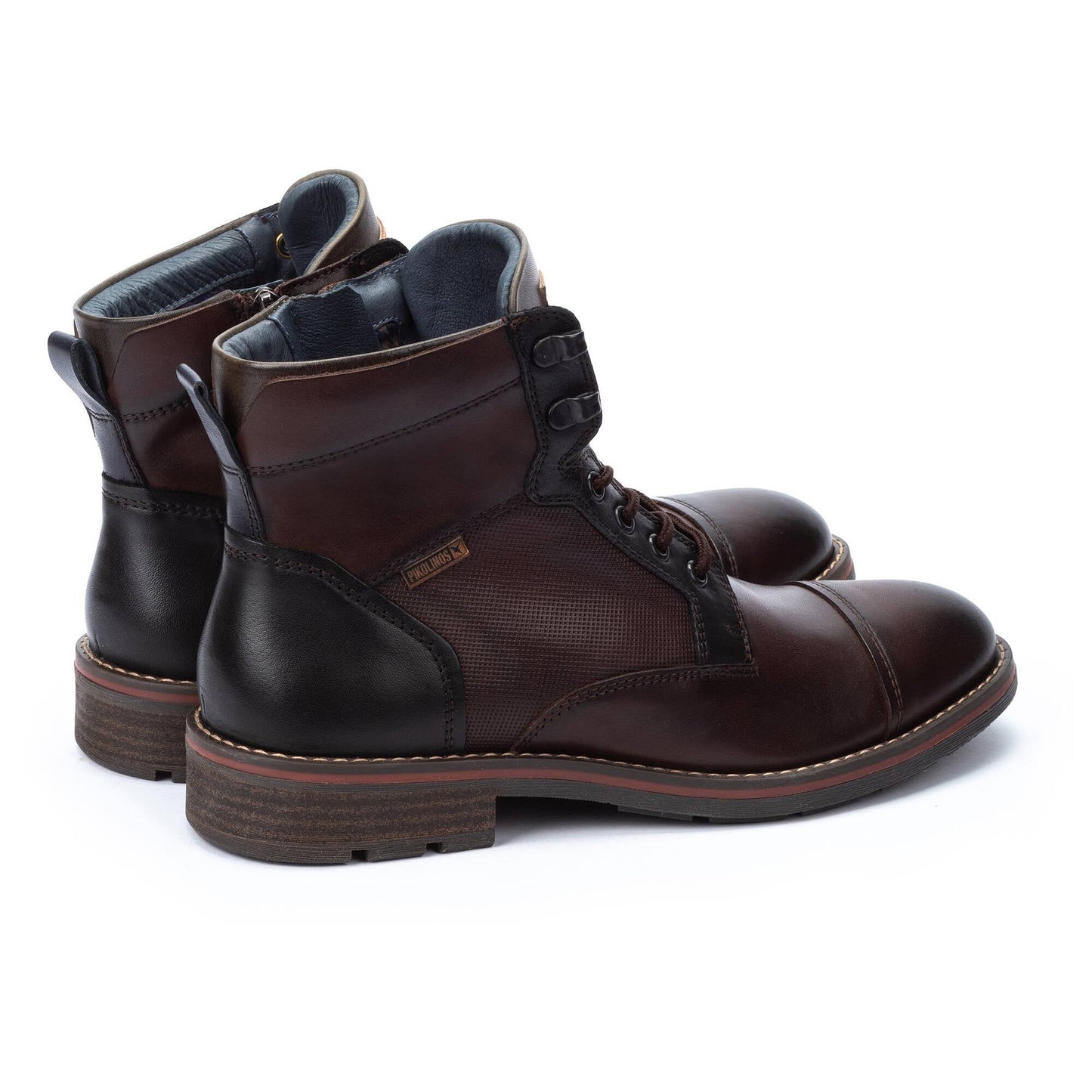 Pikolinos Lace-up boots with zip inside YORK M2M-8156C1