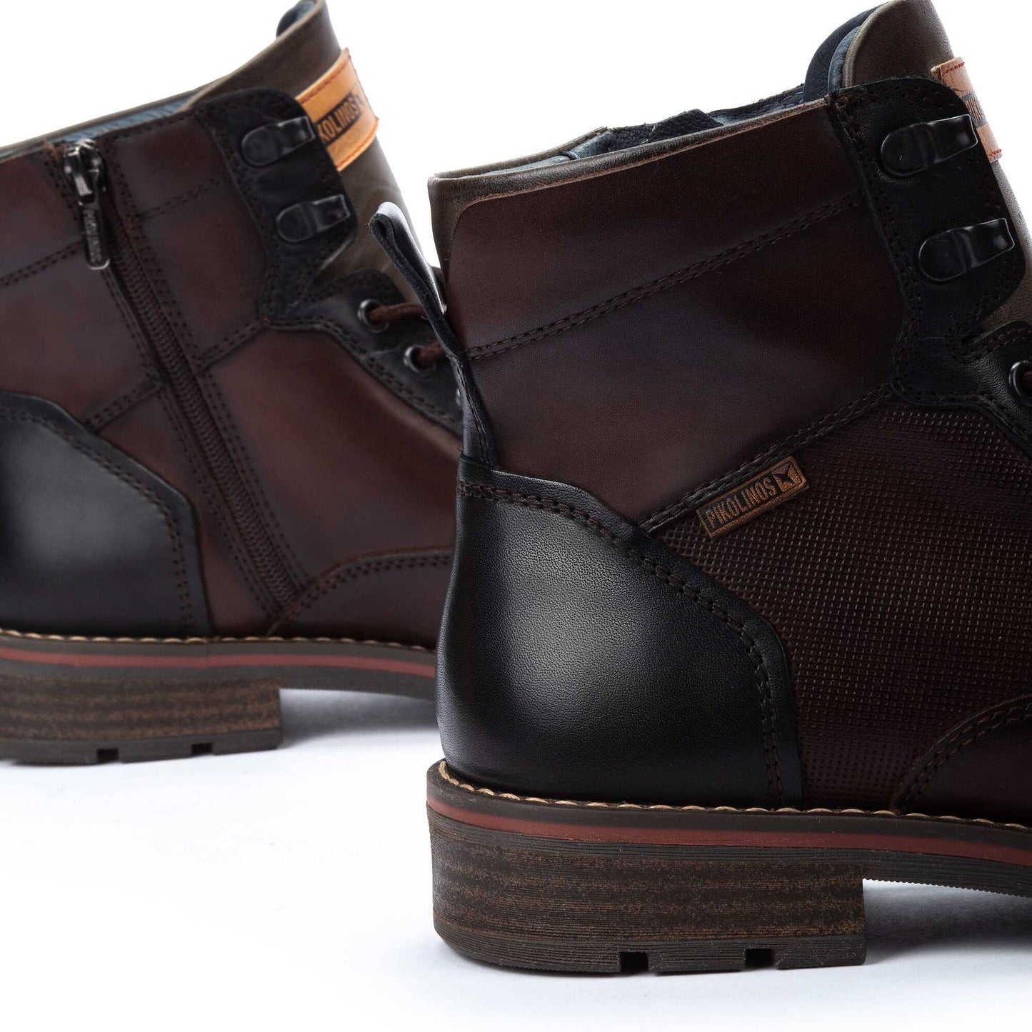 Pikolinos Lace-up boots with zip inside YORK M2M-8156C1