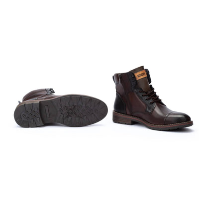Pikolinos Lace-up boots with zip inside YORK M2M-8156C1