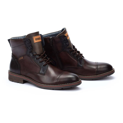 Pikolinos Lace-up boots with zip inside YORK M2M-8156C1