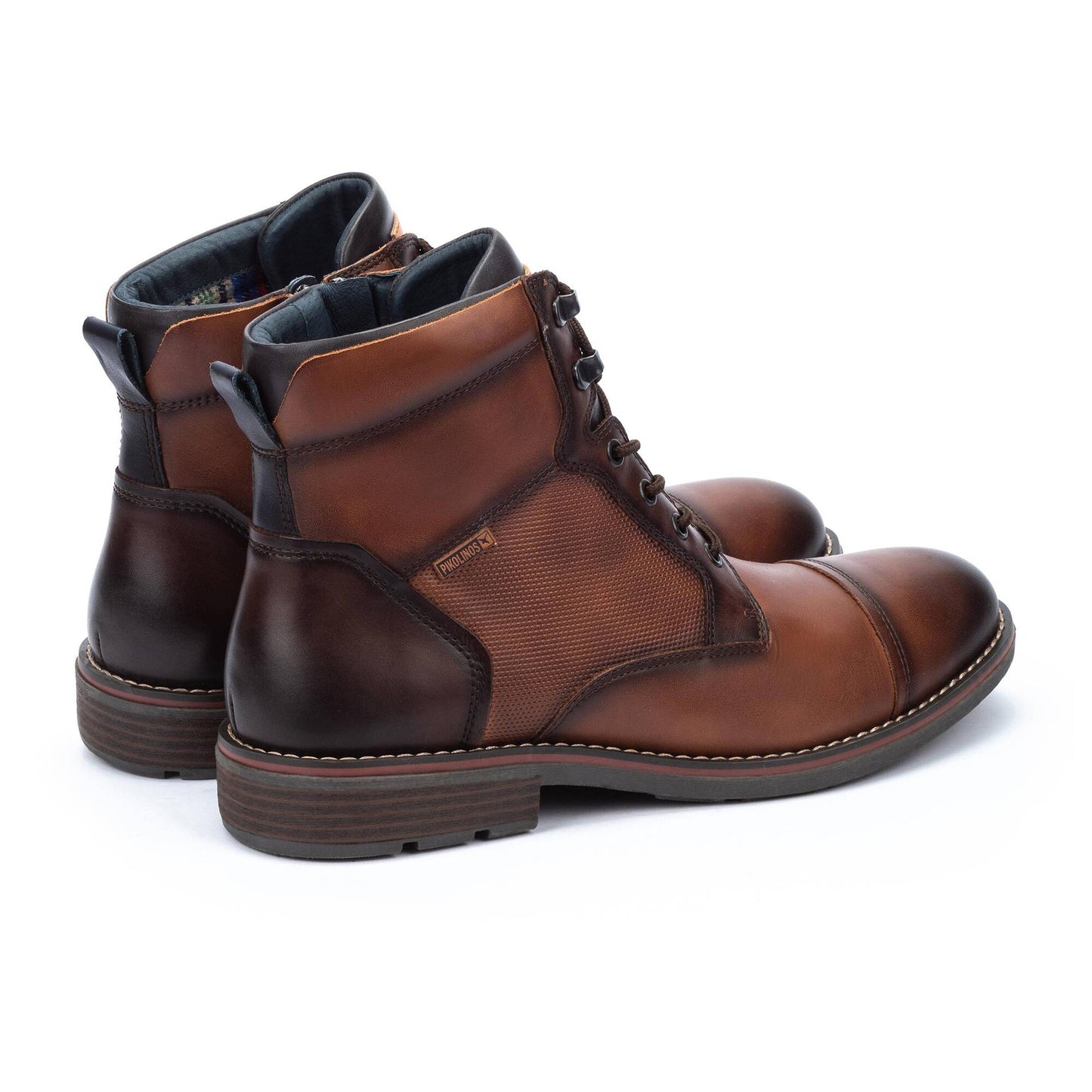 Pikolinos Lace-up boots with zip inside YORK M2M-8156C1