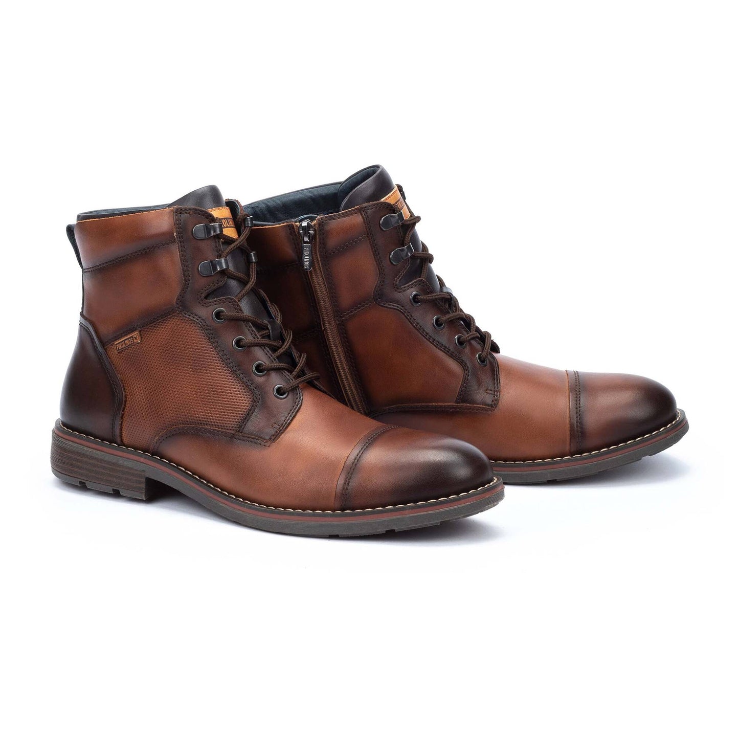 Pikolinos Lace-up boots with zip inside YORK M2M-8156C1