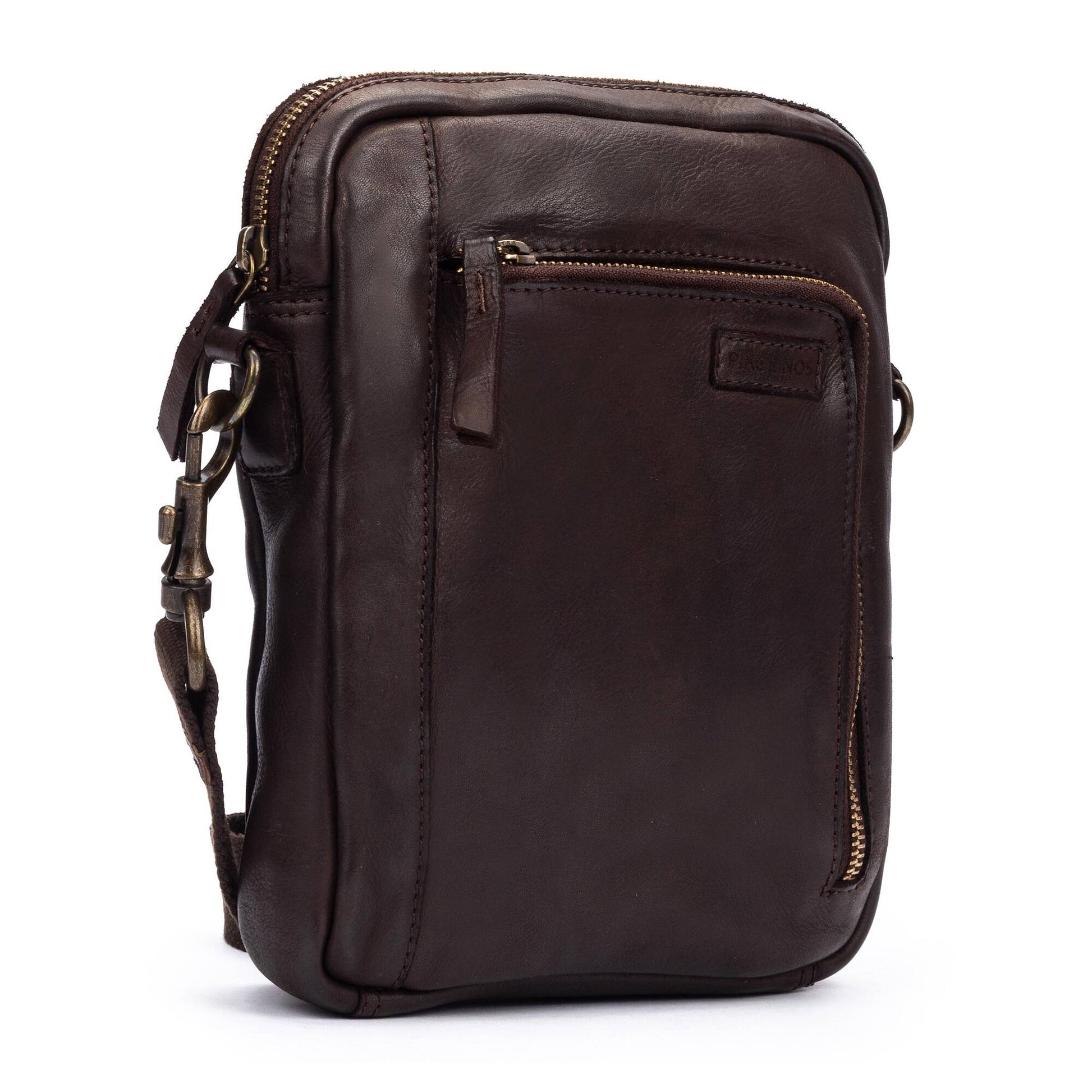 Pikolinos Leather bag with zip closure for men. MHA-192