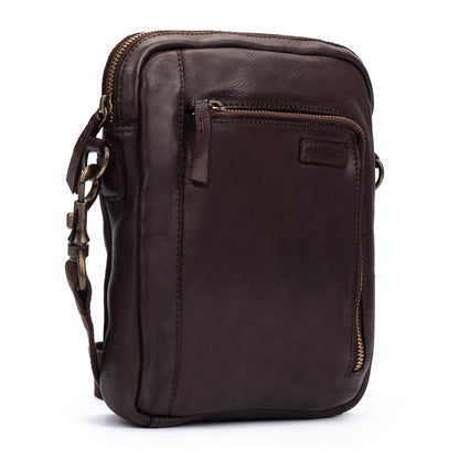 Pikolinos Leather bag with zip closure for men. MHA-192