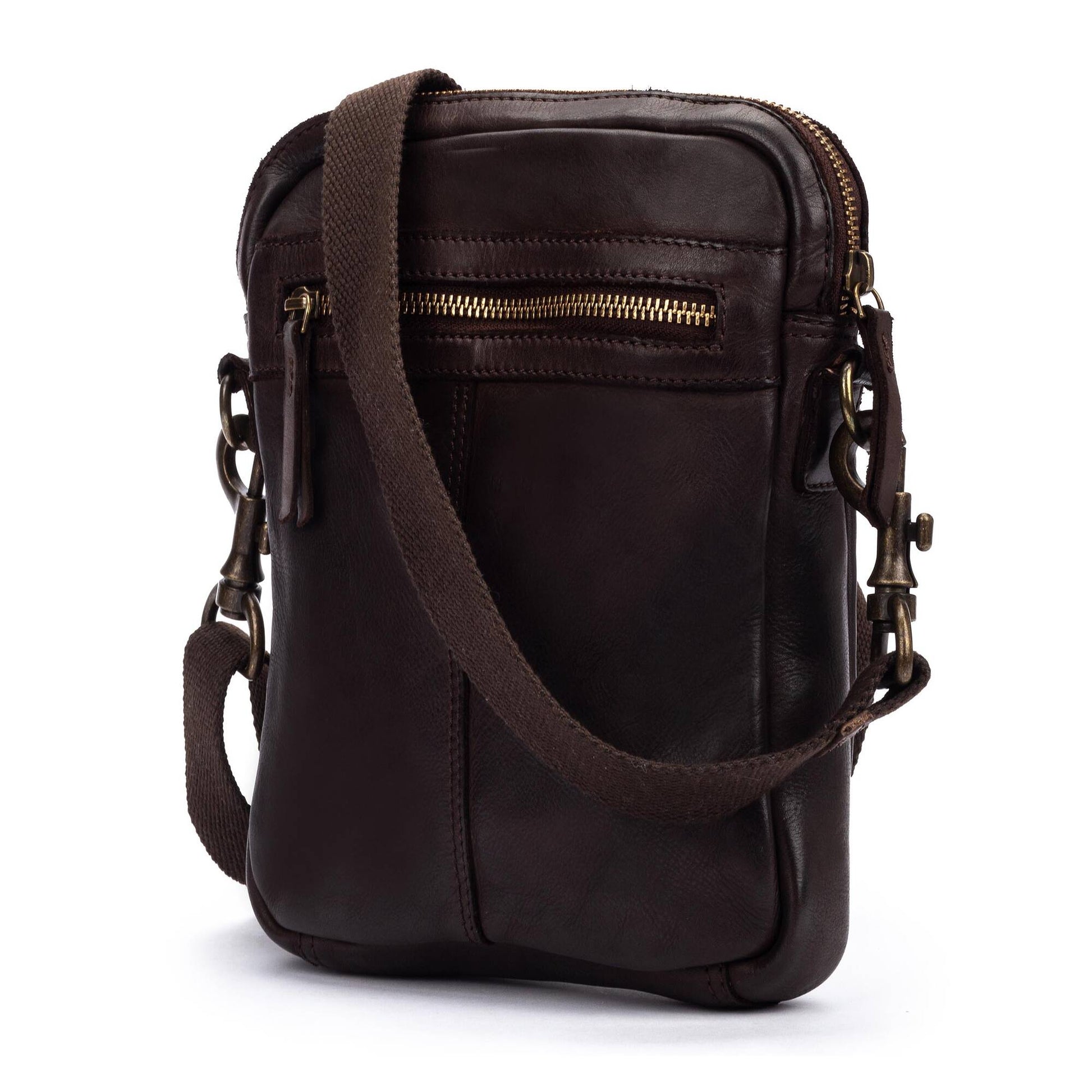 Pikolinos Leather bag with zip closure for men. MHA-192