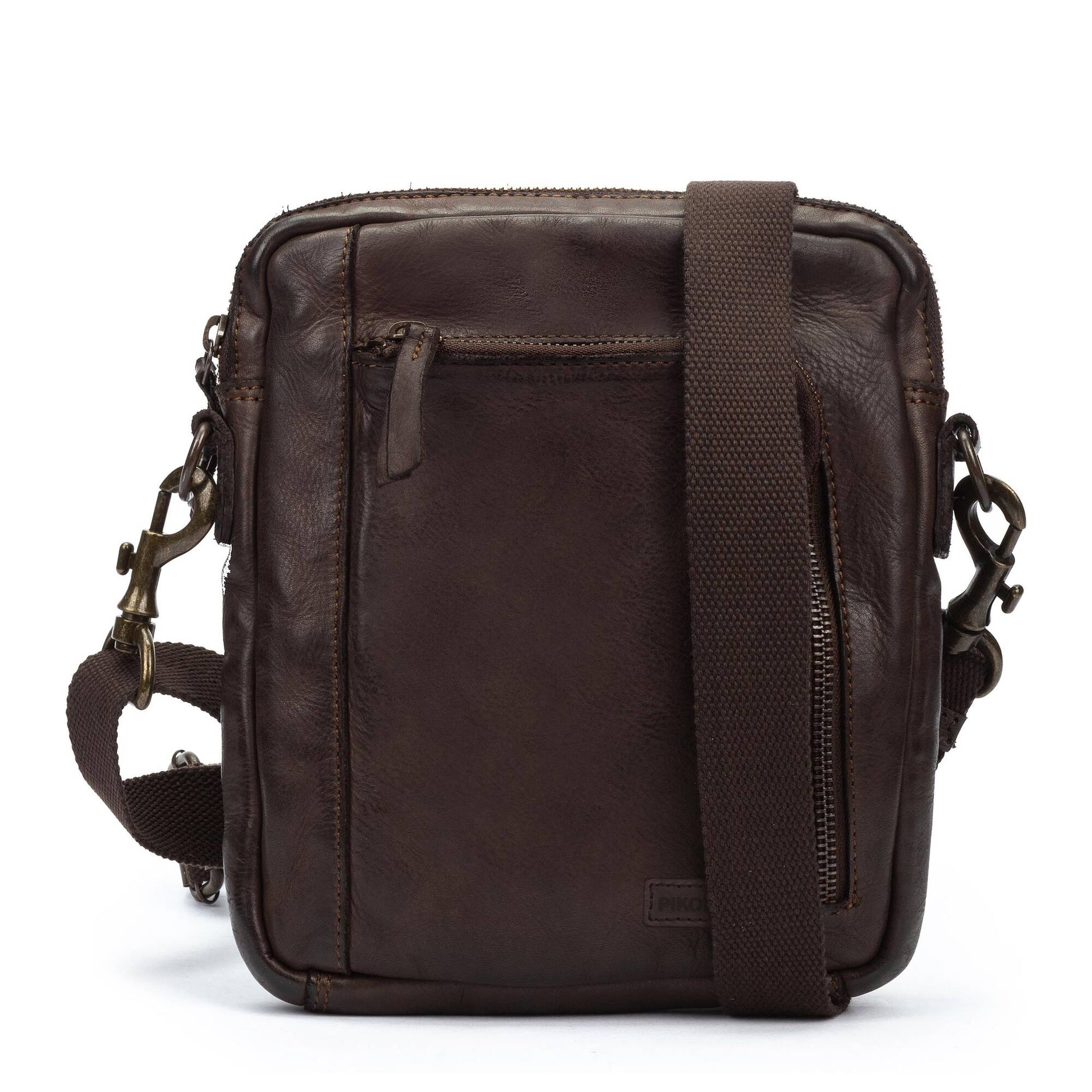 Pikolinos Leather bag with zip closure for men. MHA-192
